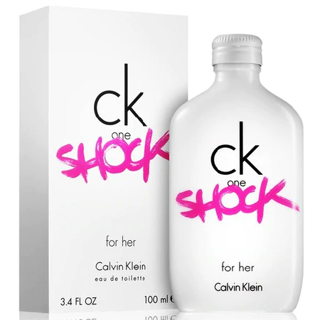 CK ONE Shock For Her Eau De Toilette 100ml (กล่องมีตำหนิ ไม่มีผลต่อการใช้งาน)